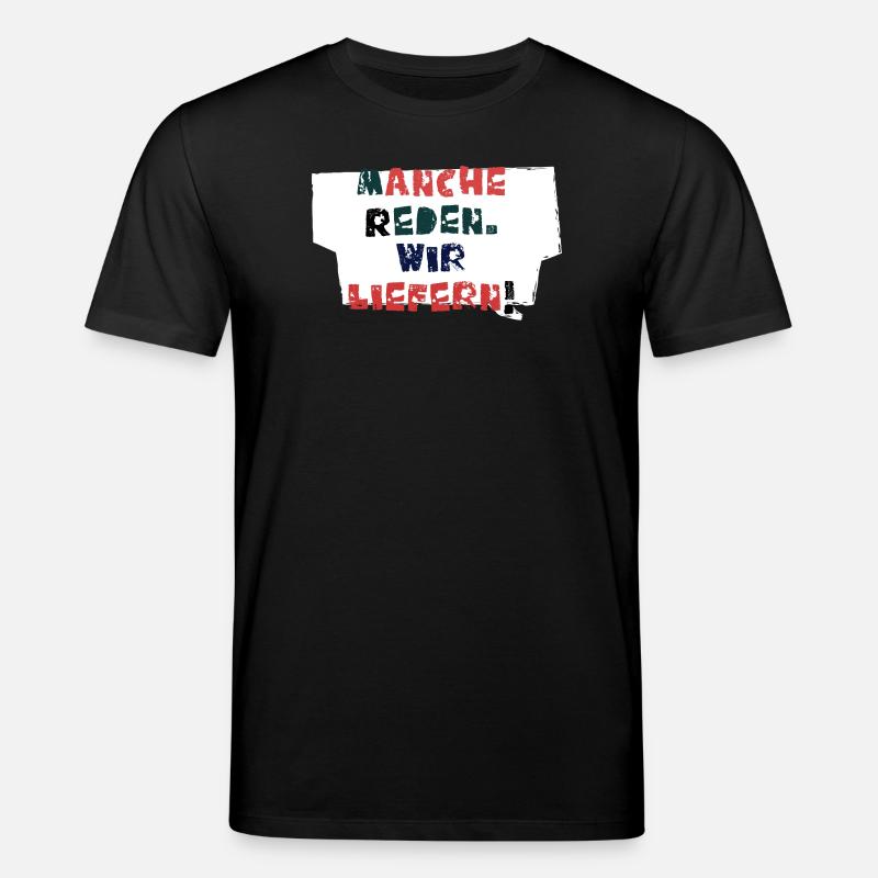 Reden & Handeln!  - Stanley/Stella Unisex Bio-T-Shirt CREATOR  - Schwarz