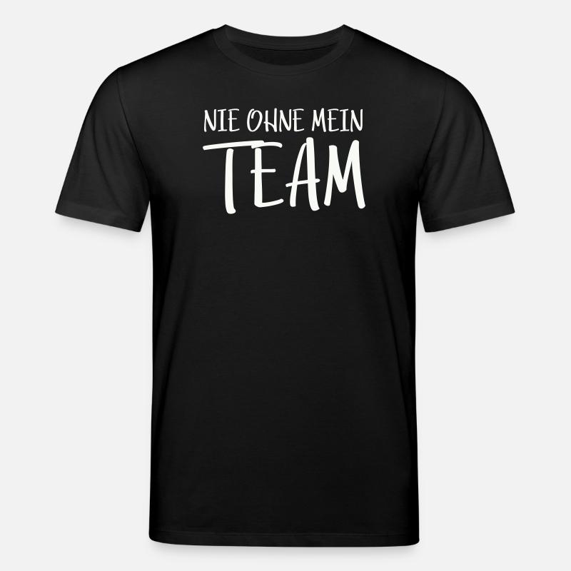 Mein Team - Stanley/Stella Unisex Bio-T-Shirt CREATOR  - Schwarz