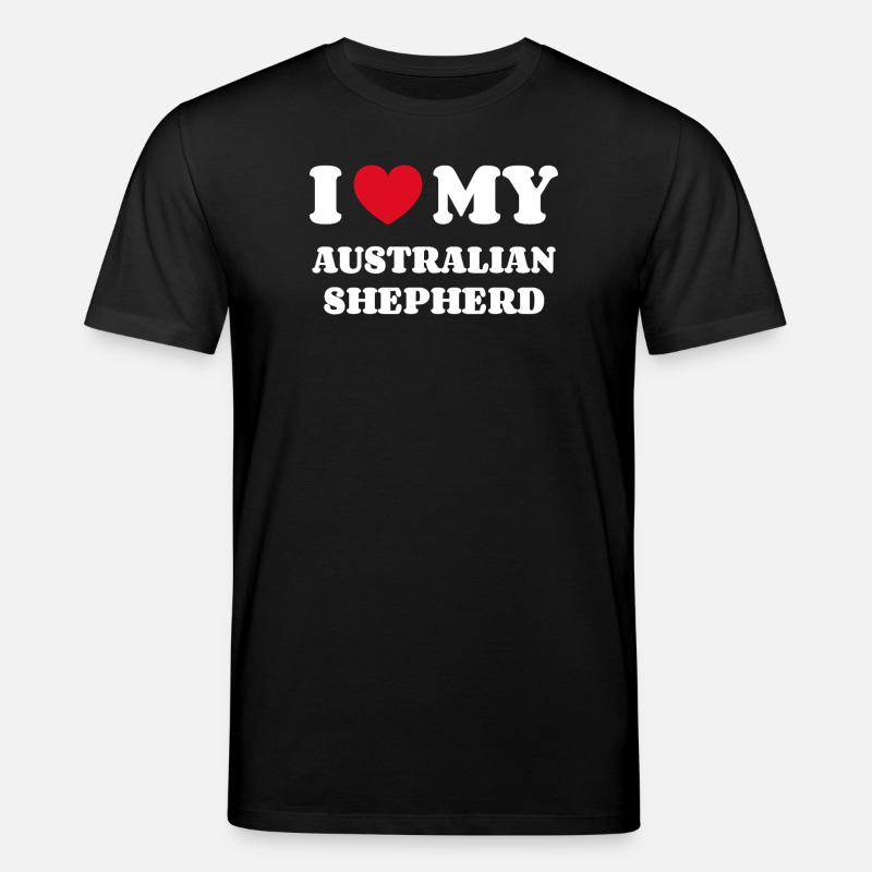 J’adore mon BERGER AUSTRALIEN - T-shirt bio CREATOR Stanley/Stella Unisexe - noir