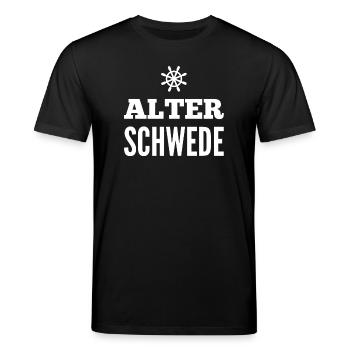Alter Schwede Fun Design - Stanley/Stella Unisex Bio-T-Shirt CREATOR  - Schwarz - Vorne - Alina (178cm) & Michal (187cm)