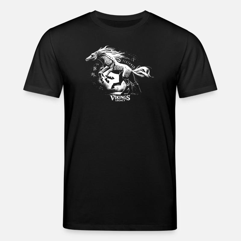 Sleipnir - Stanley/Stella Unisex Bio-T-Shirt CREATOR  - Schwarz