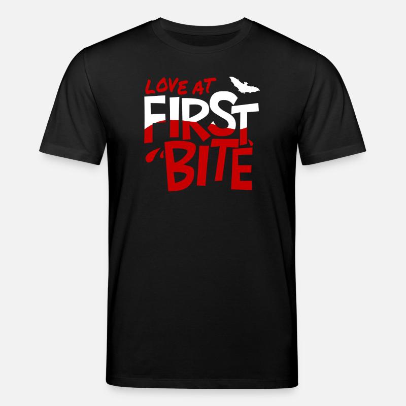 Liebe auf den ersten Biss - Stanley/Stella Unisex Bio-T-Shirt CREATOR  - Schwarz