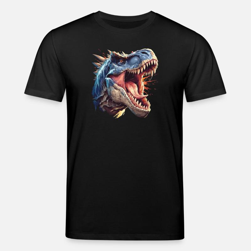 Dino Dinosaur Dinosaur - Stanley/Stella CREATOR Unisex Organic T-Shirt - black