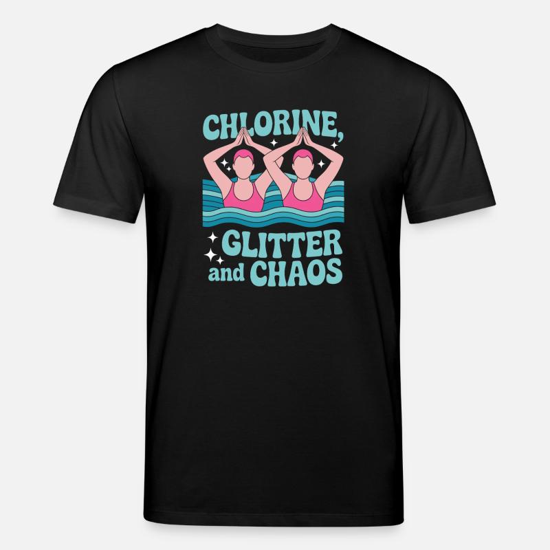 Synchronschwimmen Kunstschwimmen Wassersport - Stanley/Stella Unisex Bio-T-Shirt CREATOR  - Schwarz