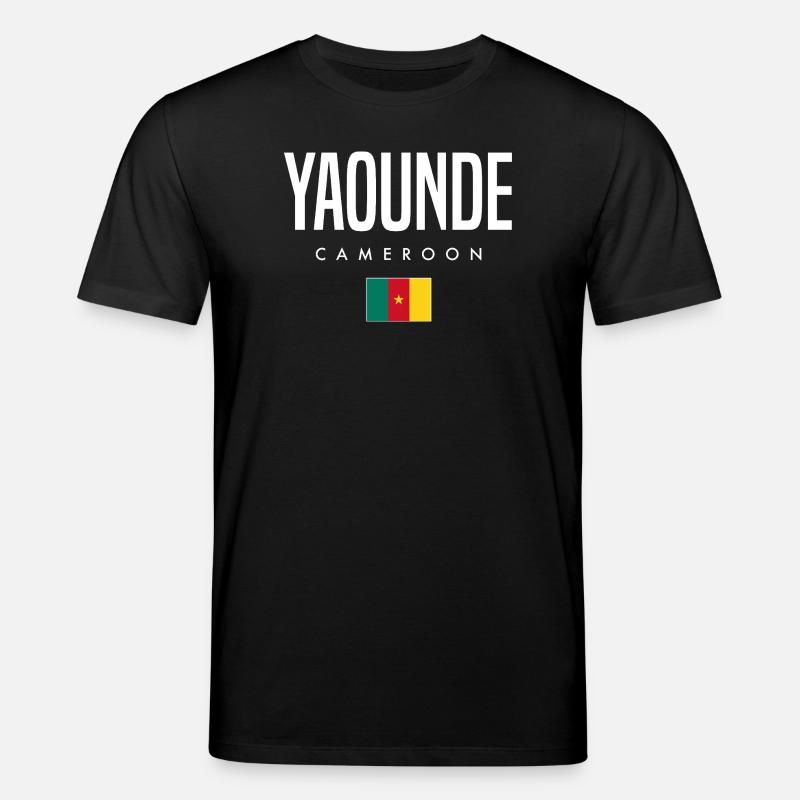 Yaounde Kamerun Kameruner - Stanley/Stella Unisex Bio-T-Shirt CREATOR - Schwarz
