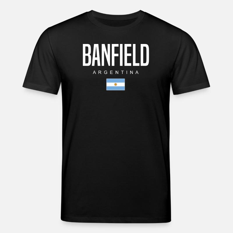 Banfield Argentinien Argentinier - Stanley/Stella Unisex Bio-T-Shirt CREATOR  - Schwarz