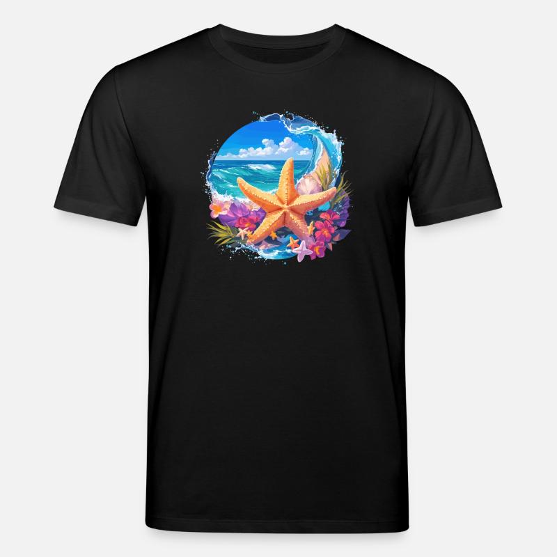 Seesterne Seestern - Stanley/Stella Unisex Bio-T-Shirt CREATOR - Schwarz