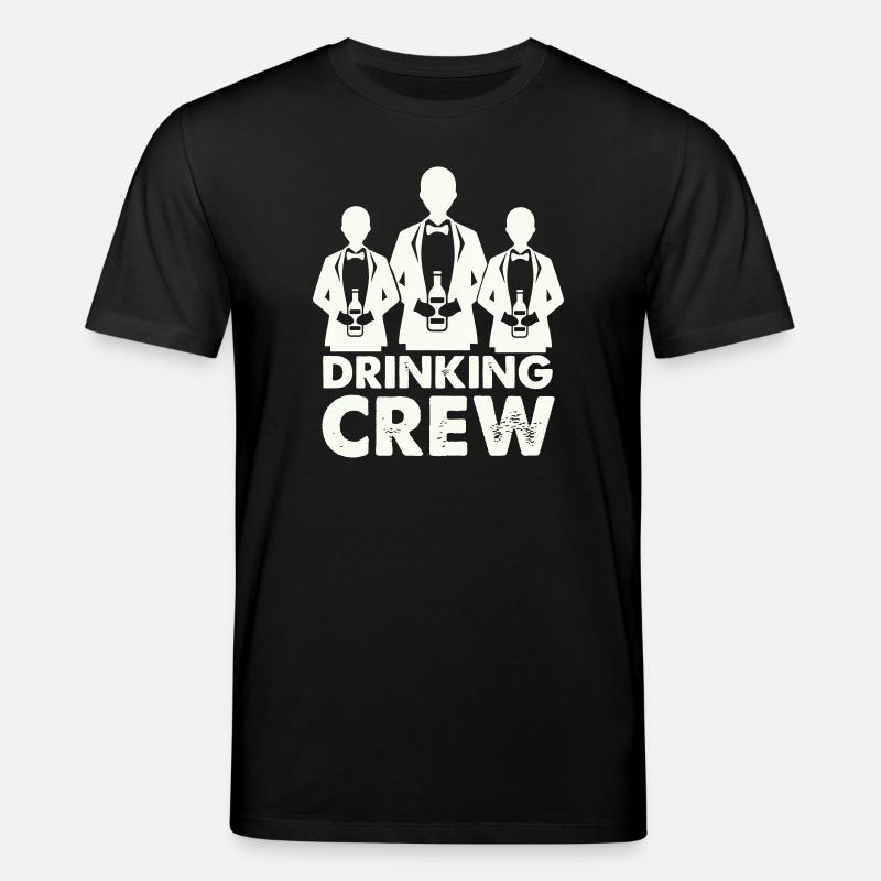 drinking_crew_01- - Stanley/Stella Unisex Bio-T-Shirt CREATOR  - Schwarz