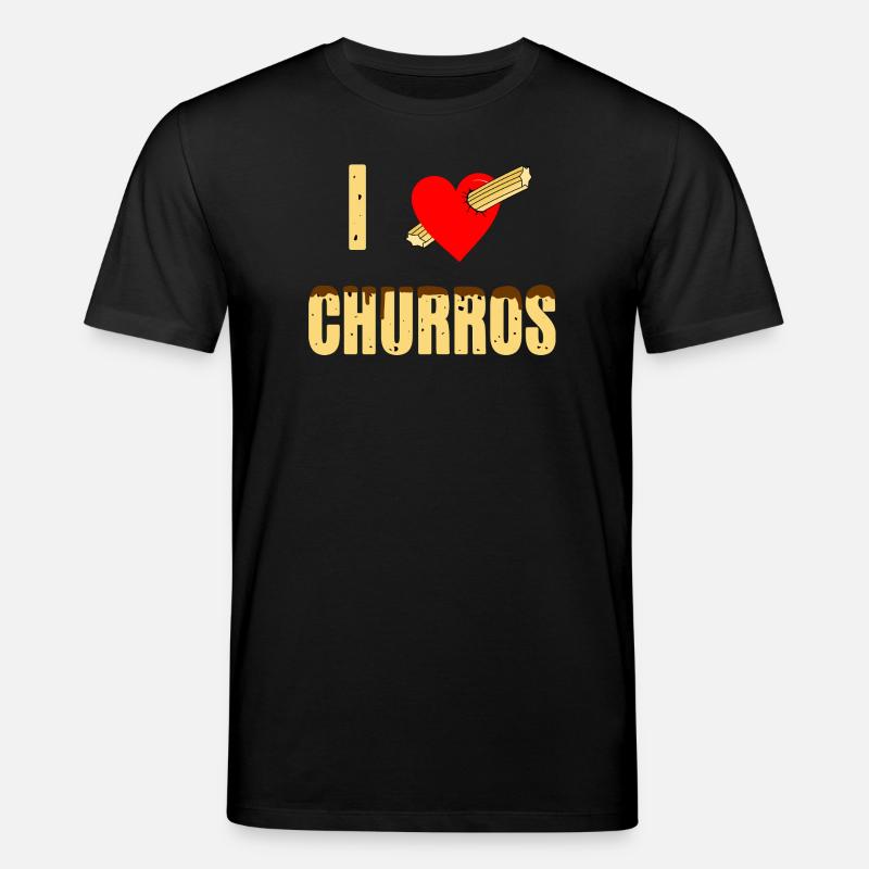 Ich Liebe Churros - Stanley/Stella Unisex Bio-T-Shirt CREATOR  - Schwarz