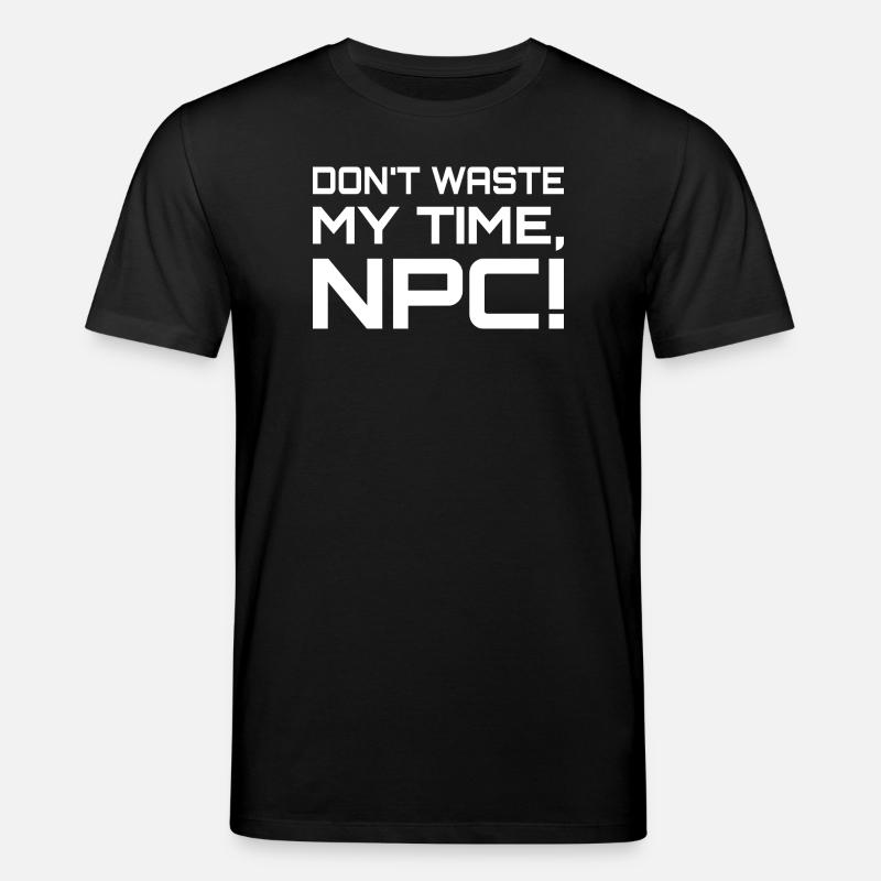PNJ hors du chemin - T-shirt bio CREATOR Stanley/Stella Unisexe - noir