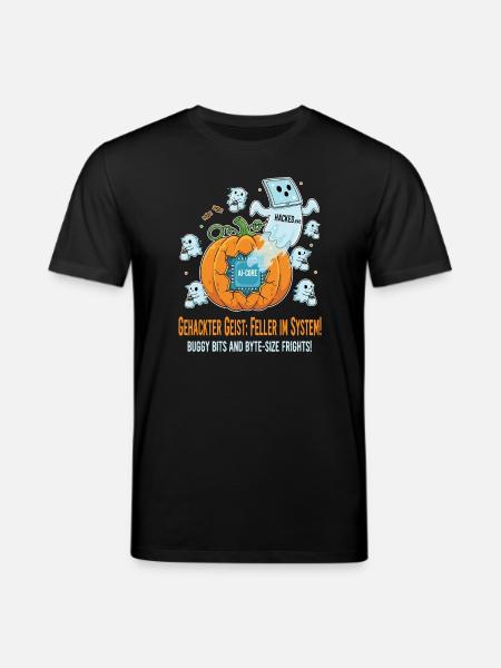 Hacked Ghost : Feller dans le système ! - T-shirt bio CREATOR Stanley/Stella Unisexe - noir