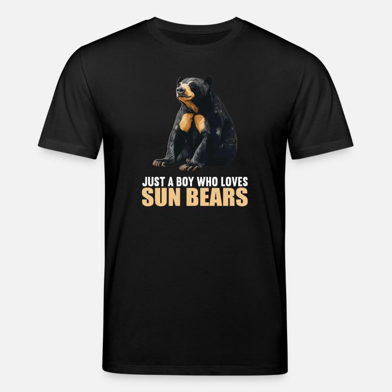 Ours du Soleil Ours Malais - T-shirt bio CREATOR Stanley/Stella Unisexe - noir