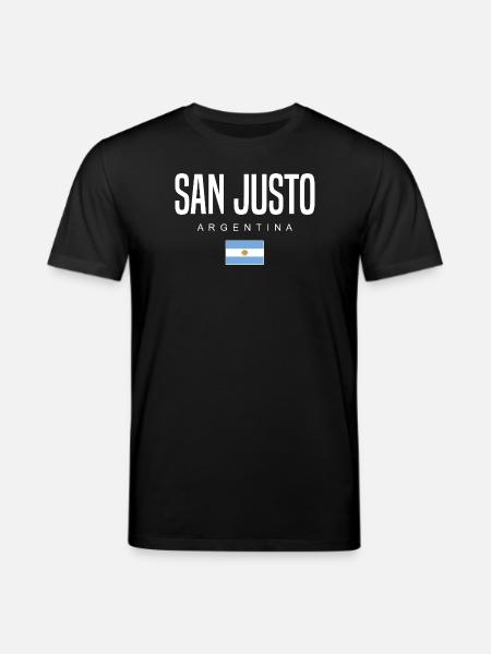 San Justo Argentina Argentinian - Stanley/Stella CREATOR Unisex Organic T-Shirt - black