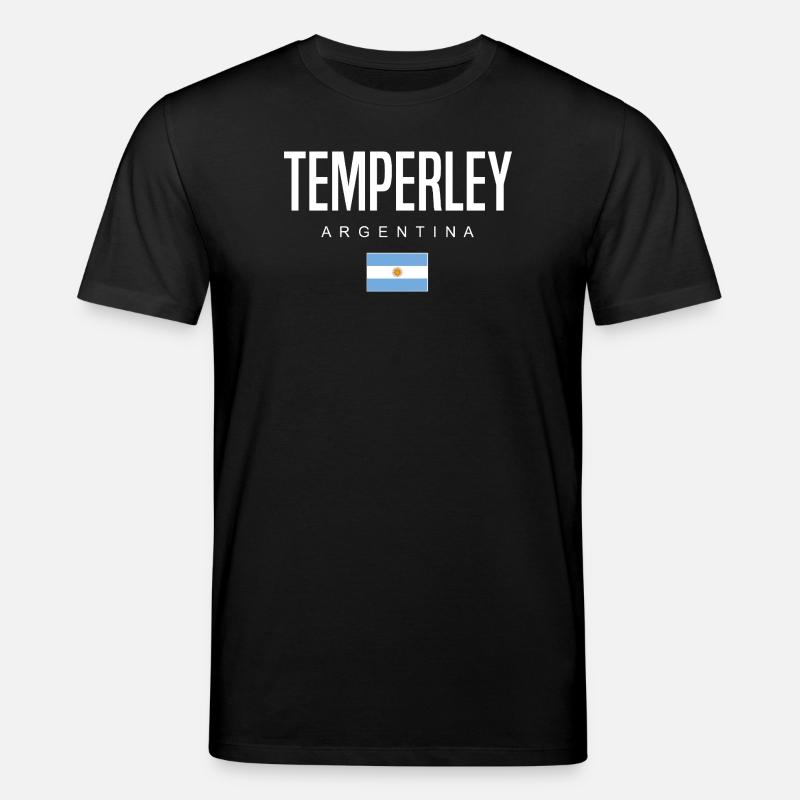 Temperley Argentinien Argentinier - Stanley/Stella Unisex Bio-T-Shirt CREATOR  - Schwarz