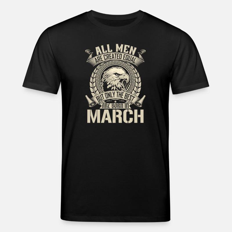 Eagle March Pride Emblem - Stanley/Stella CREATOR Unisex Organic T-Shirt - black