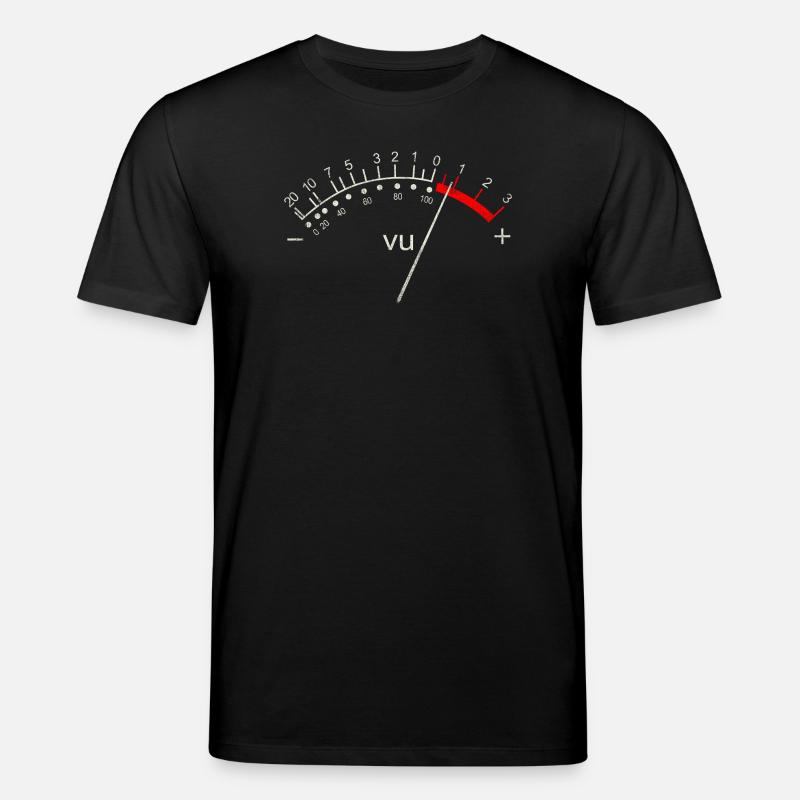 Retro-VU-Messgerät - Stanley/Stella Unisex Bio-T-Shirt CREATOR  - Schwarz