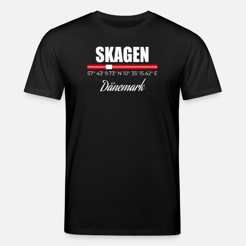 Skagen - T-shirt bio CREATOR Stanley/Stella Unisexe - noir