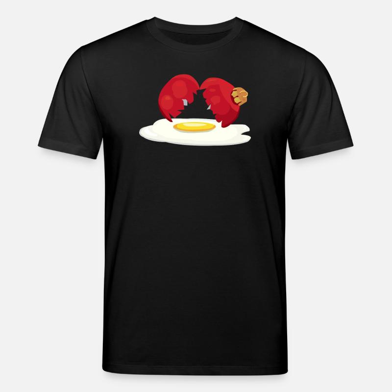 Boule de Noël œuf cassé - T-shirt bio CREATOR Stanley/Stella Unisexe - noir