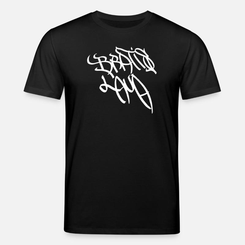 Motif graffiti abstrait de Bratislava - T-shirt bio CREATOR Stanley/Stella Unisexe - noir