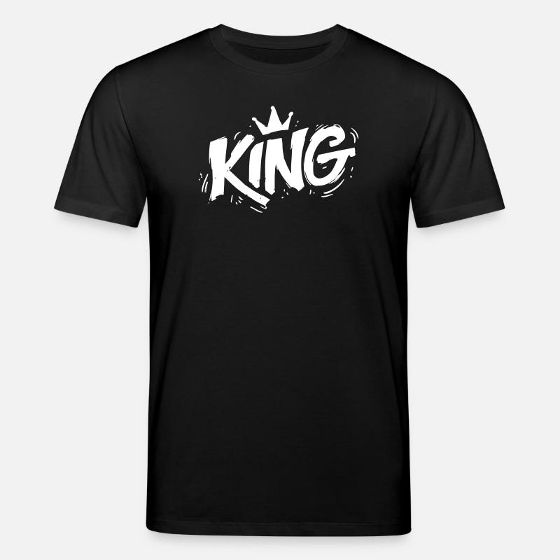 König Graffiti King - Stanley/Stella Unisex Bio-T-Shirt CREATOR  - Schwarz
