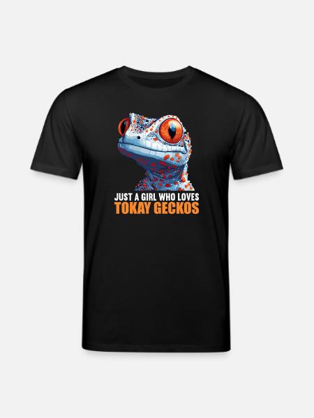 Tokay Geckos Tokay Gecko - Stanley/Stella CREATOR Unisex Organic T-Shirt - black