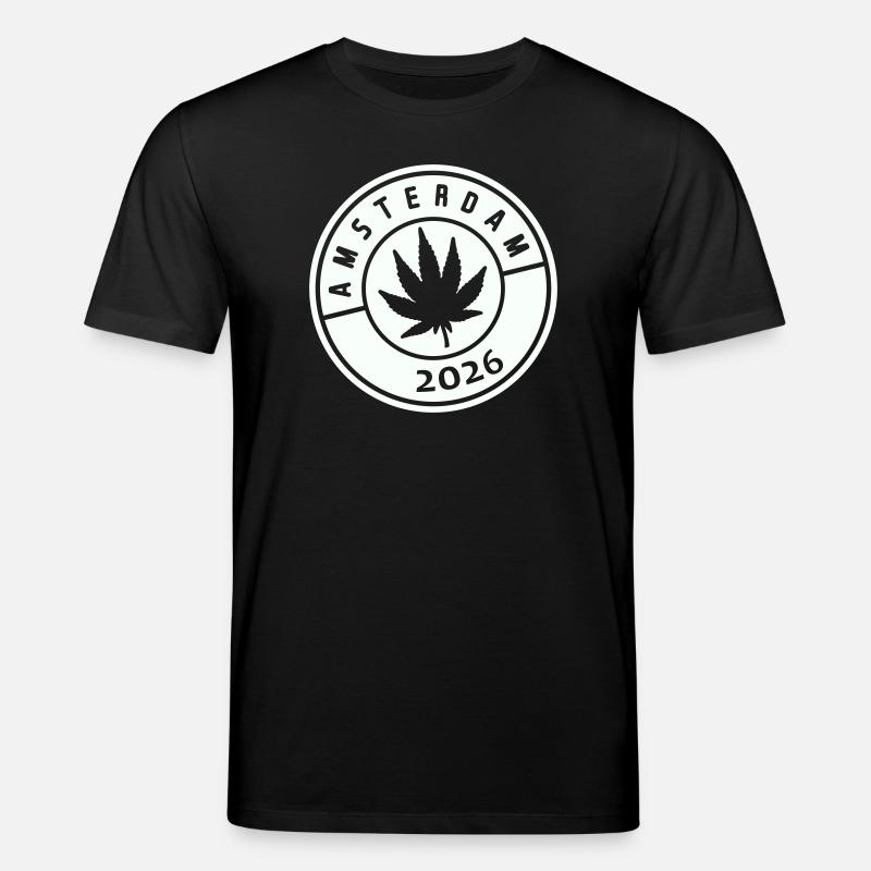 Amsterdam Weed 2026 - Stanley/Stella Unisex Bio-T-Shirt CREATOR  - Schwarz