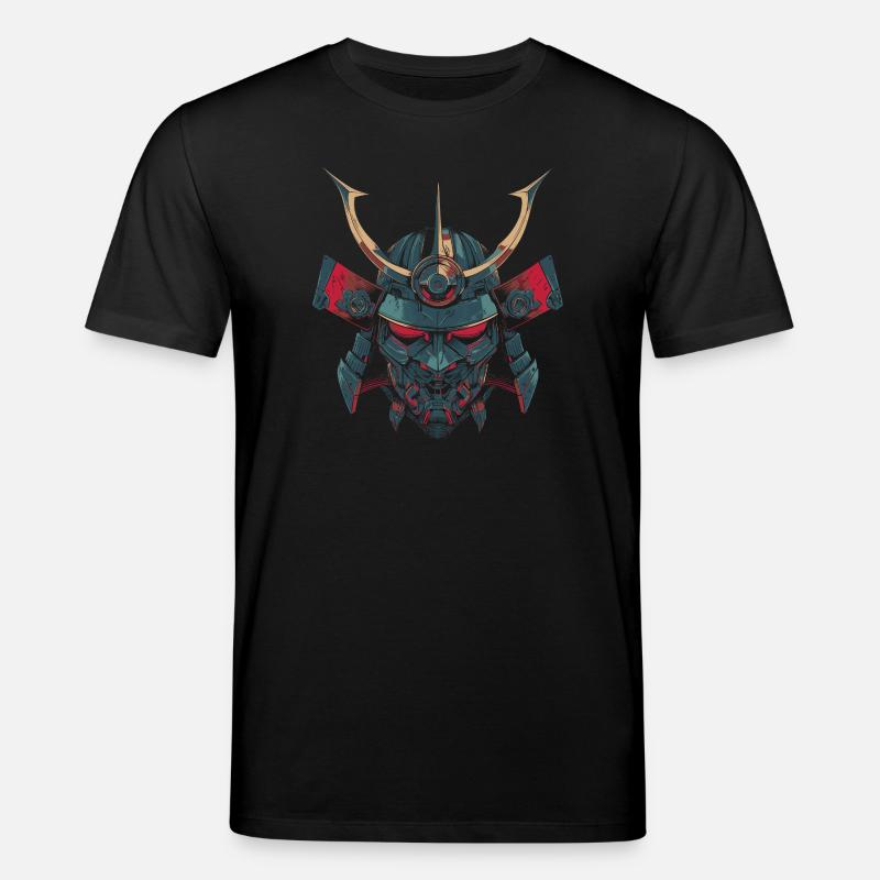 Mech-Samurai - Stanley/Stella Unisex Bio-T-Shirt CREATOR  - Schwarz