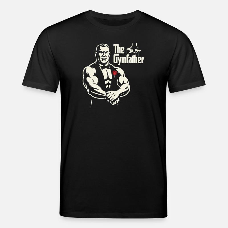 Le design de l’affiche GymFather Bold - T-shirt bio CREATOR Stanley/Stella Unisexe - noir