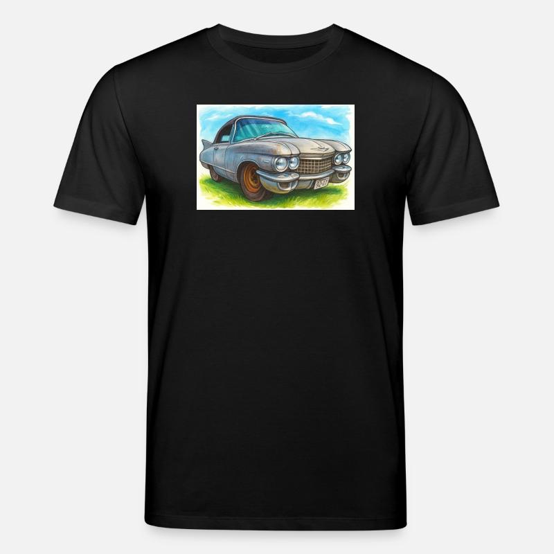 Rétro Classique Cad -60 - T-shirt bio CREATOR Stanley/Stella Unisexe - noir