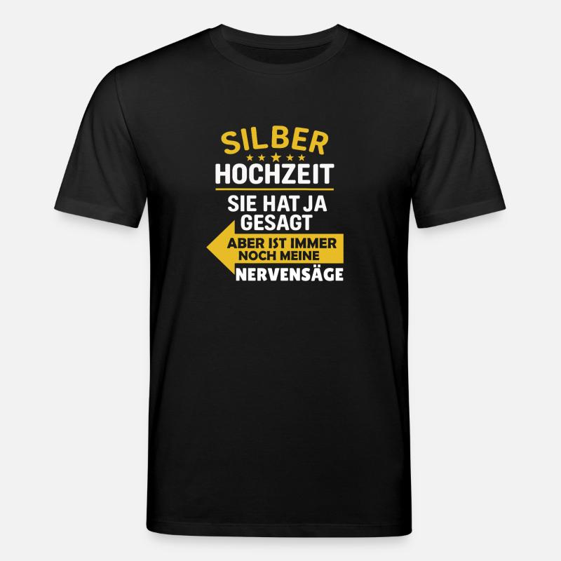 Sarkastisches Hochzeitsgeschenk - Stanley/Stella Unisex Bio-T-Shirt CREATOR  - Schwarz