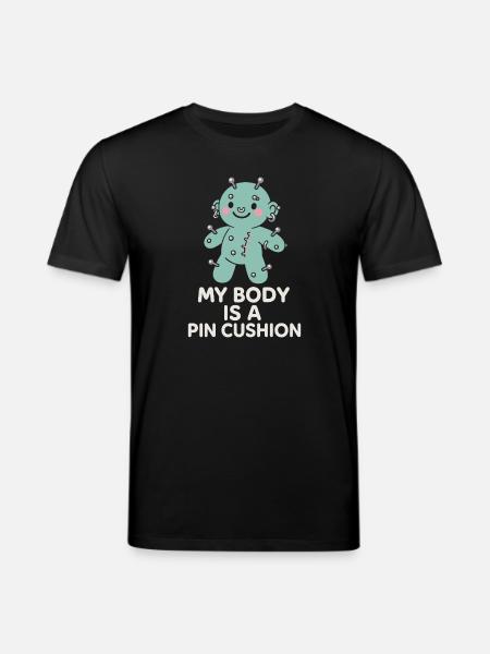 Piercing Addict Body Mod Enthusiast - Stanley/Stella CREATOR Unisex Organic T-Shirt - black