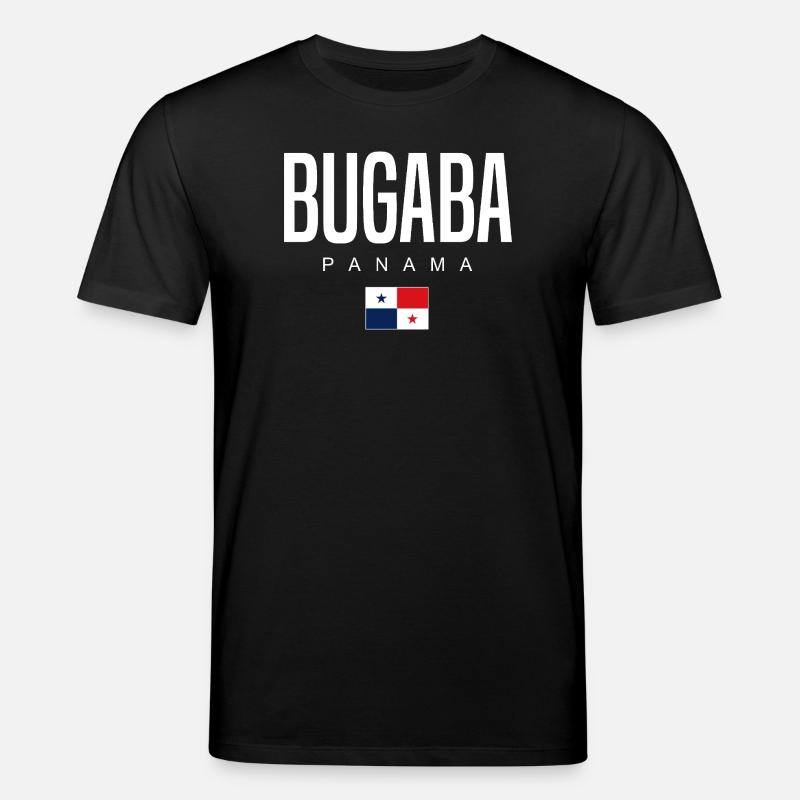 Bugaba Panama Panaméen - T-shirt bio CREATOR Stanley/Stella Unisexe - noir