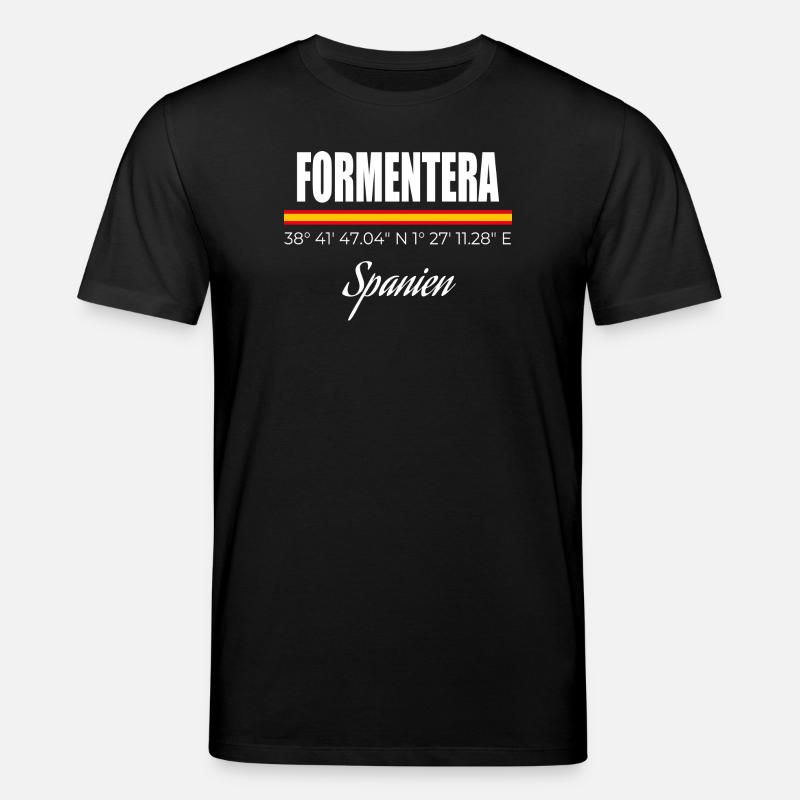Formentera - Stanley/Stella Unisex Bio-T-Shirt CREATOR  - Schwarz