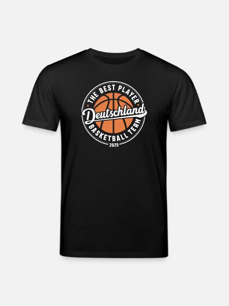 Germany Basketball Champion Design - Stanley/Stella CREATOR Unisex Organic T-Shirt - black