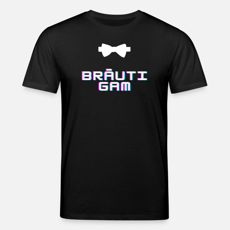 Bräutigam - Stanley/Stella Unisex Bio-T-Shirt CREATOR  - Schwarz