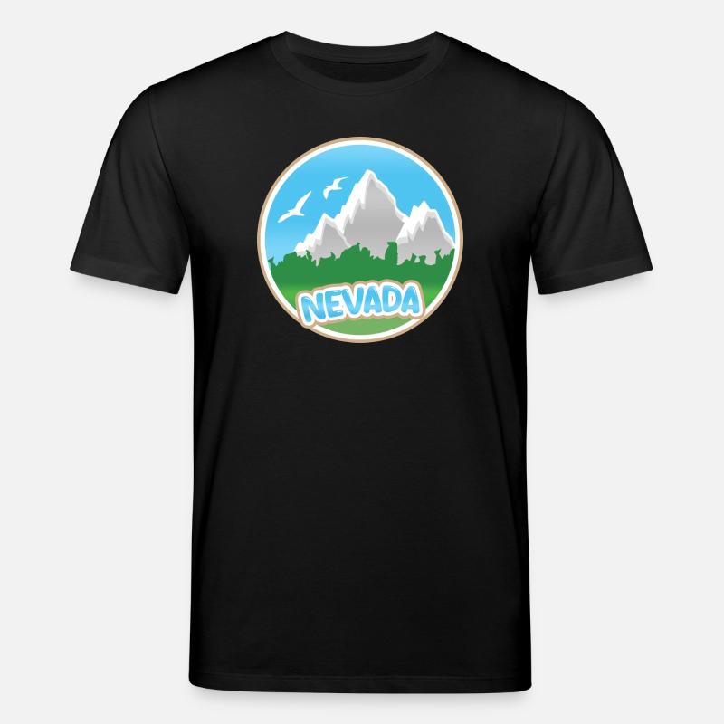 Nevada en tant que Nevada - T-shirt bio CREATOR Stanley/Stella Unisexe - noir