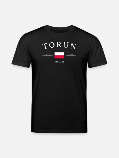Toruń Poland – Holiday Souvenir & Gift - Stanley/Stella CREATOR Unisex Organic T-Shirt - black