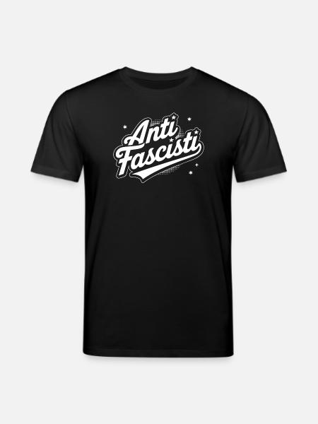 SIAMO TUTTI ANTIFASCISTI! 🏴 - Stanley/Stella CREATOR Unisex Organic T-Shirt - black