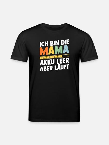 Vater Team Papa - Stanley/Stella Unisex Bio-T-Shirt CREATOR - Schwarz