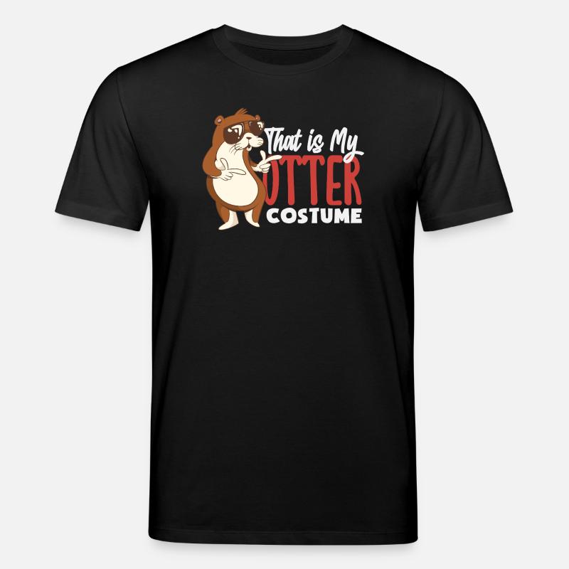 Déguisement de loutre de mer - T-shirt bio CREATOR Stanley/Stella Unisexe - noir