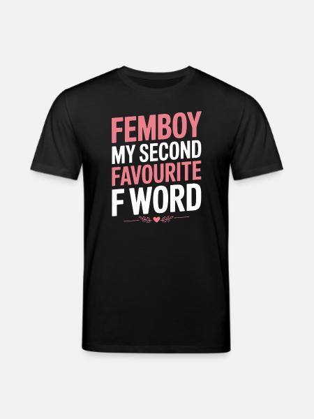 Femboy – La mia seconda parola con la F preferita - Maglietta ecologica unisex CREATOR di Stanley/Stella - nero