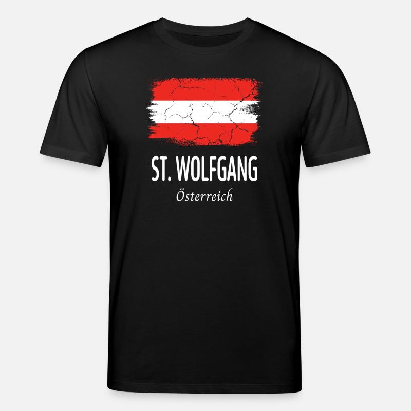 St. Wolfgang - Stanley/Stella Unisex Bio-T-Shirt CREATOR  - Schwarz