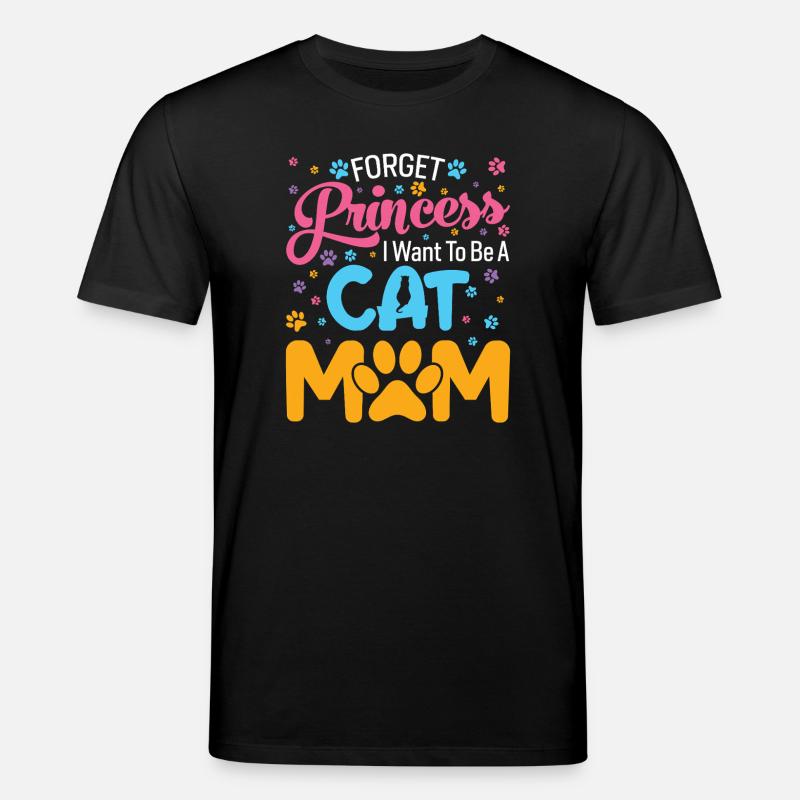 Ich will Katzenmama sein - Stanley/Stella Unisex Bio-T-Shirt CREATOR  - Schwarz