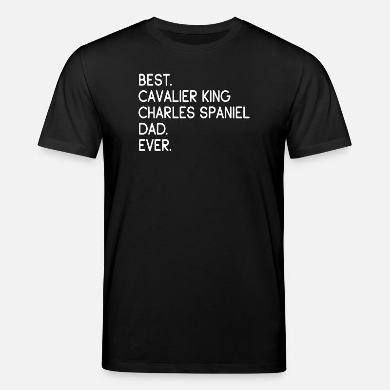 Cavalier King Charles Spaniel - Stanley/Stella CREATOR Unisex Organic T-Shirt - black