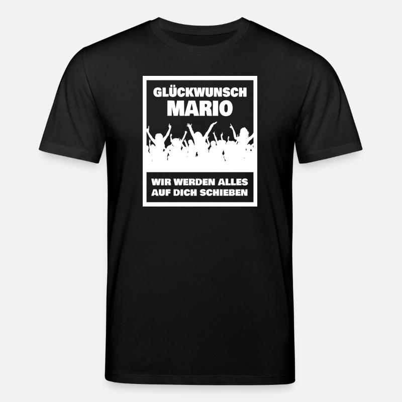 Mario - Stanley/Stella Unisex Bio-T-Shirt CREATOR  - Schwarz