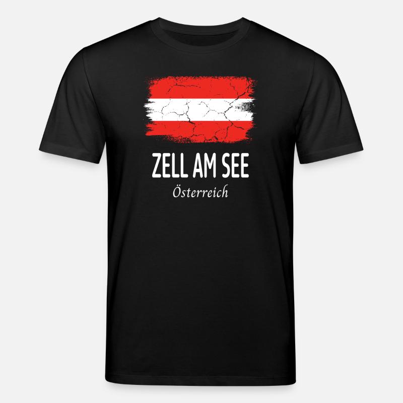 Zell am See - Stanley/Stella Unisex Bio-T-Shirt CREATOR  - Schwarz