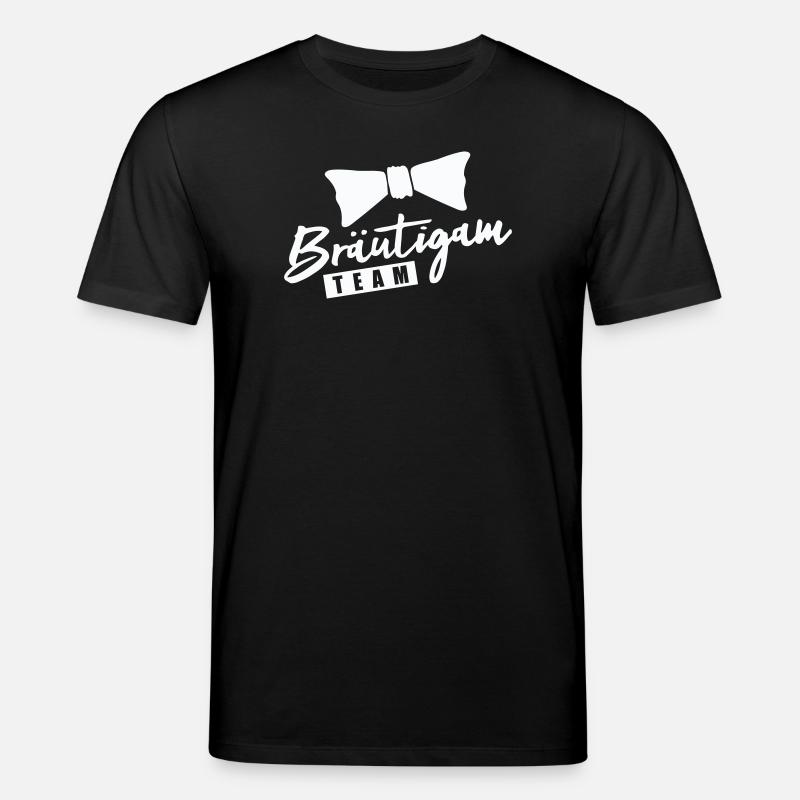 Bräutigam Team - Stanley/Stella Unisex Bio-T-Shirt CREATOR  - Schwarz