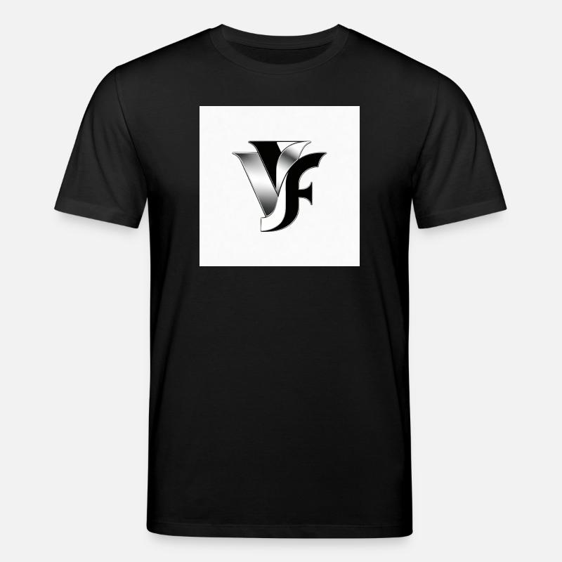VF Monogramm Metallisch - Stanley/Stella Unisex Bio-T-Shirt CREATOR  - Schwarz