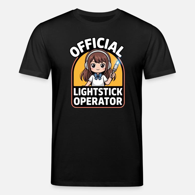 K-Pop Fan Lightstick Korea - Stanley/Stella Unisex Bio-T-Shirt CREATOR  - Schwarz