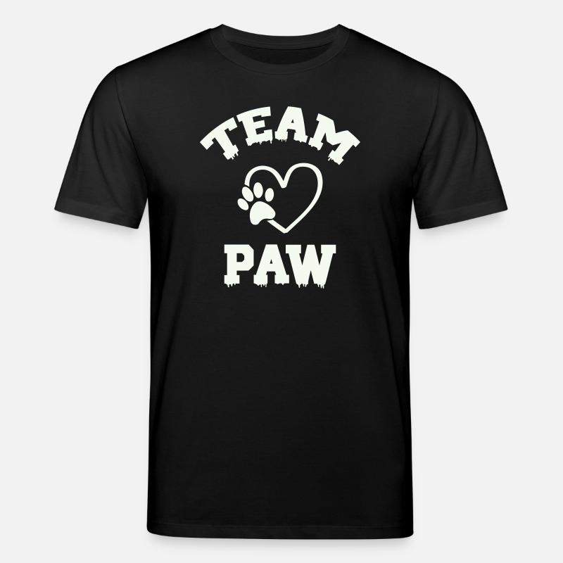 Team Paw Pfote - Stanley/Stella Unisex Bio-T-Shirt CREATOR - Schwarz